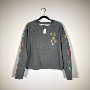 AERO Fleece sweater - NWT